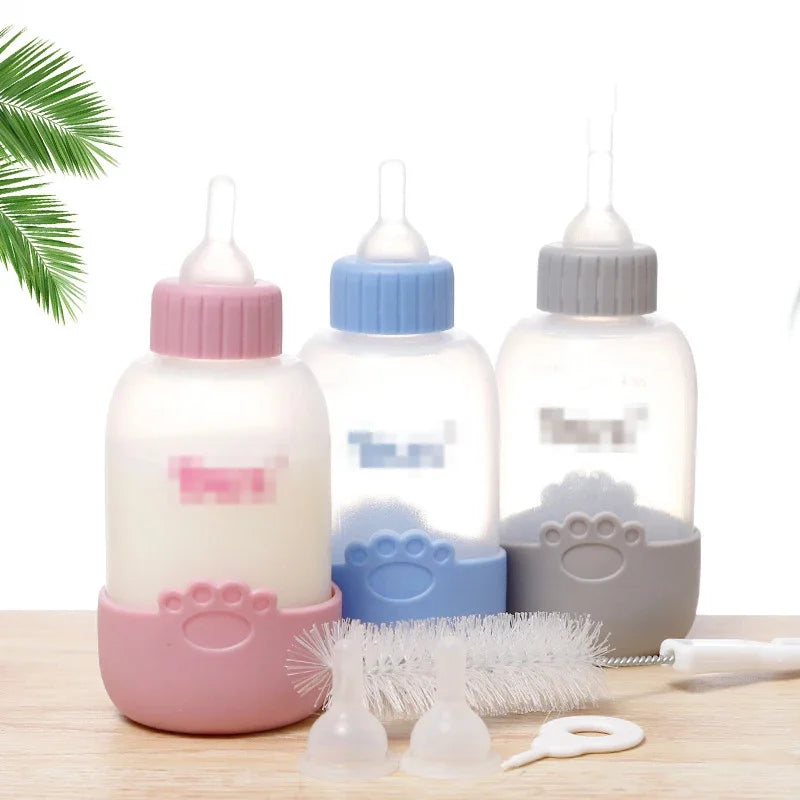 Hot Sale 100ML Puppy Kitten Feeding Granny Bottle Set