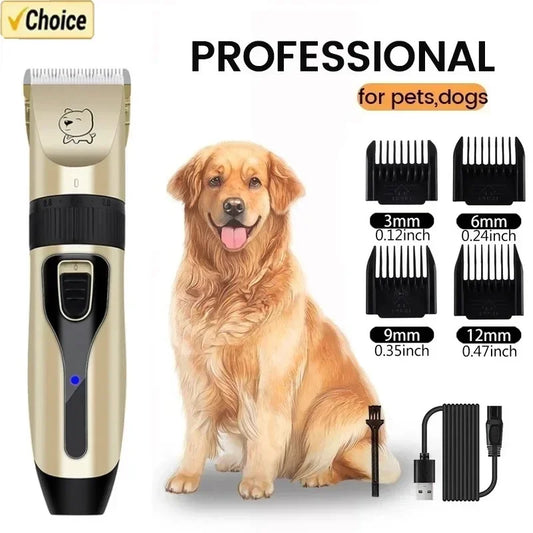 Dog Professional Hair Clipper Set