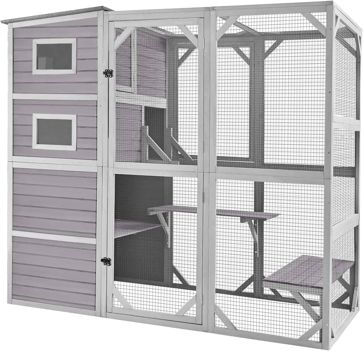 Large Cat Catio 4 Tiers Cat Enclosures