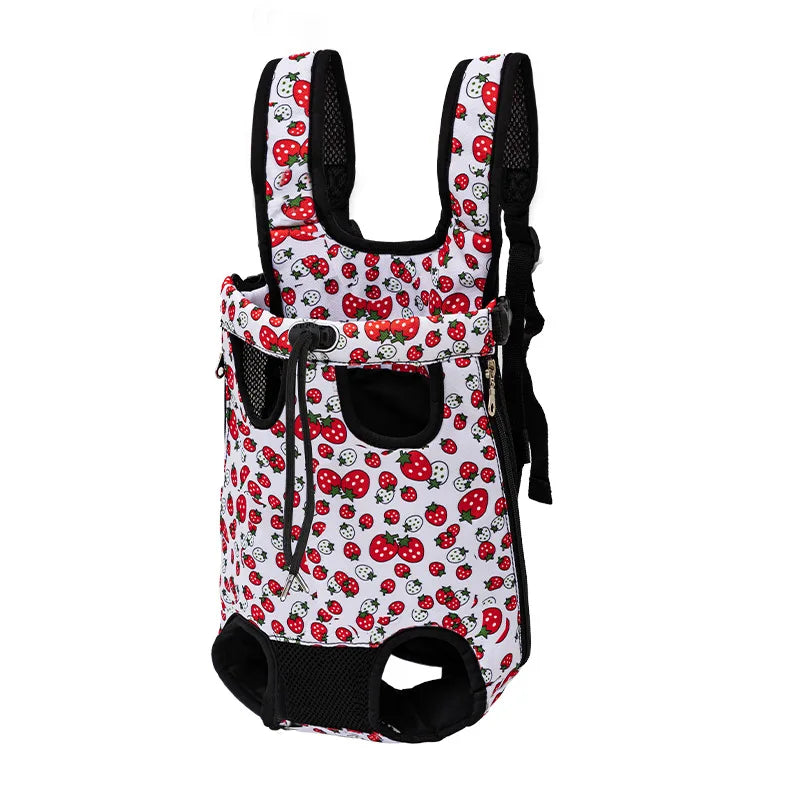 Adjustable Cat Carrier Bag Pet Double Shoulder Backpack Portable Bag Outdoor Travel Camping Hiking Cat Bag Dog Bag