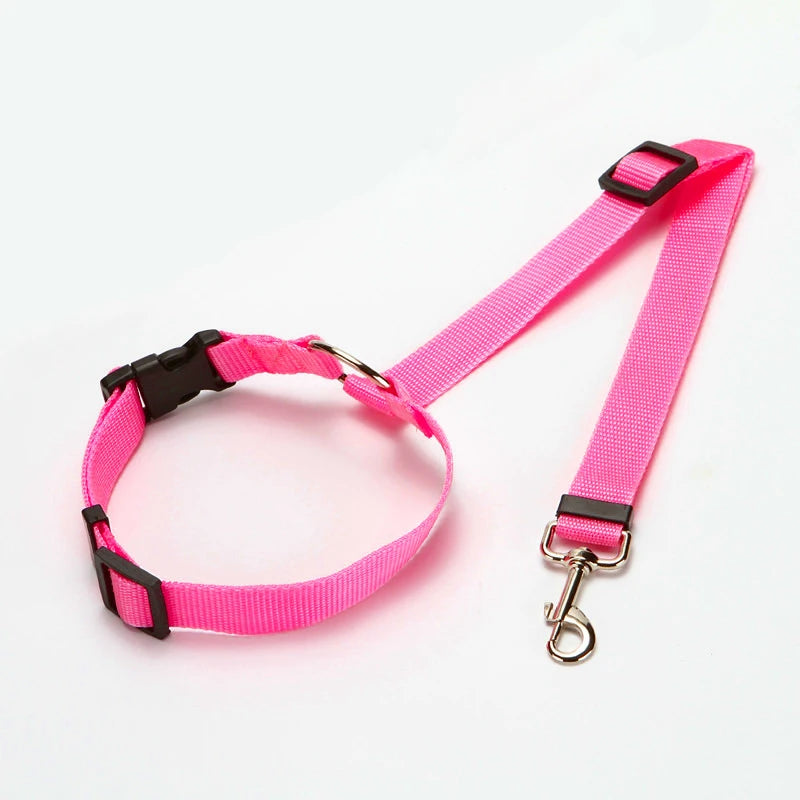 Adjustable Dog Seat Belt Dog Harness Pet Car Vehicle Seat Belt Pet Safety Leash Leads for Dogs/Cats Adjustable