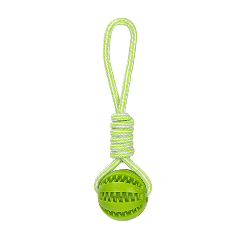 Dog Ball Toy with Rope