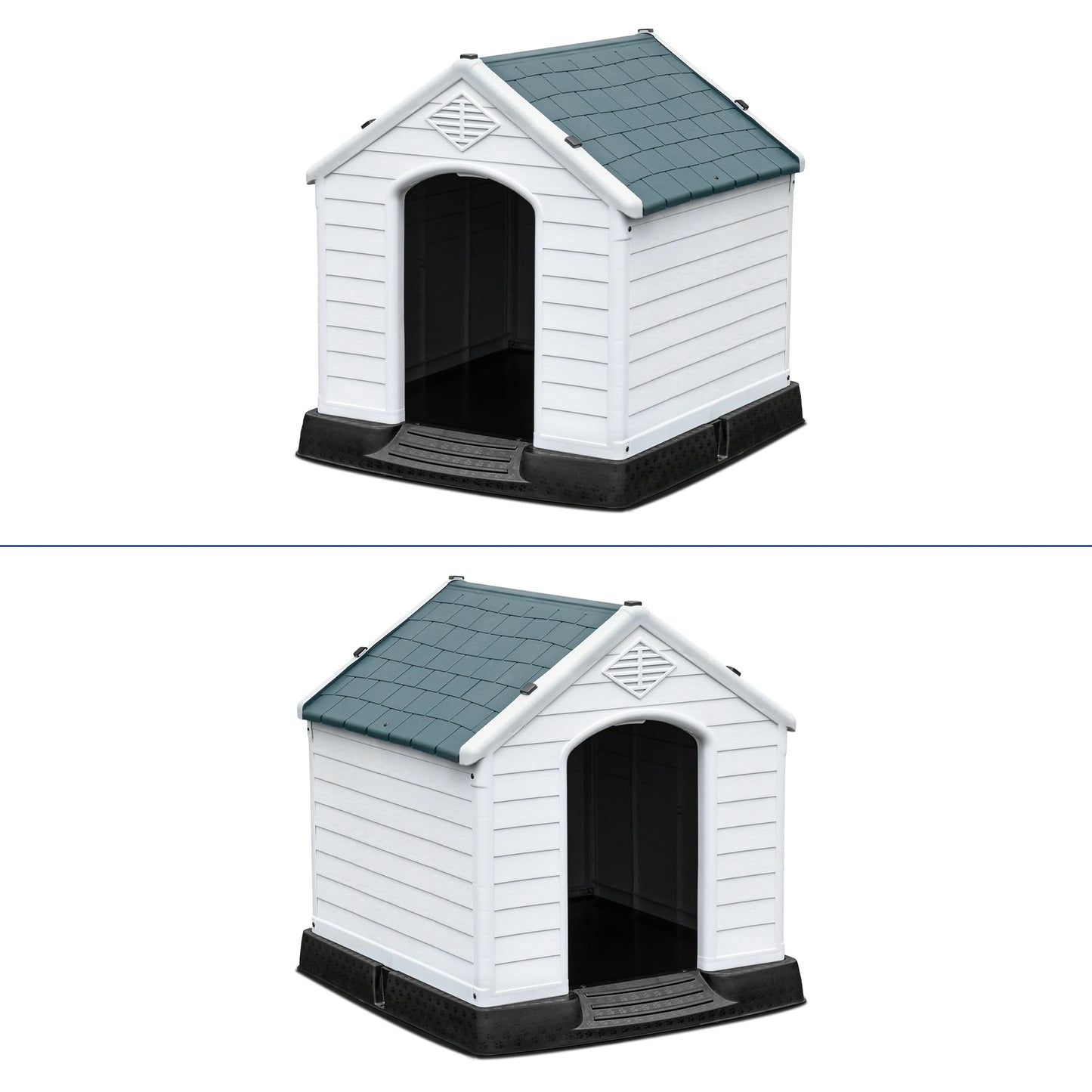 New All-Weather Large Dog House Shelter