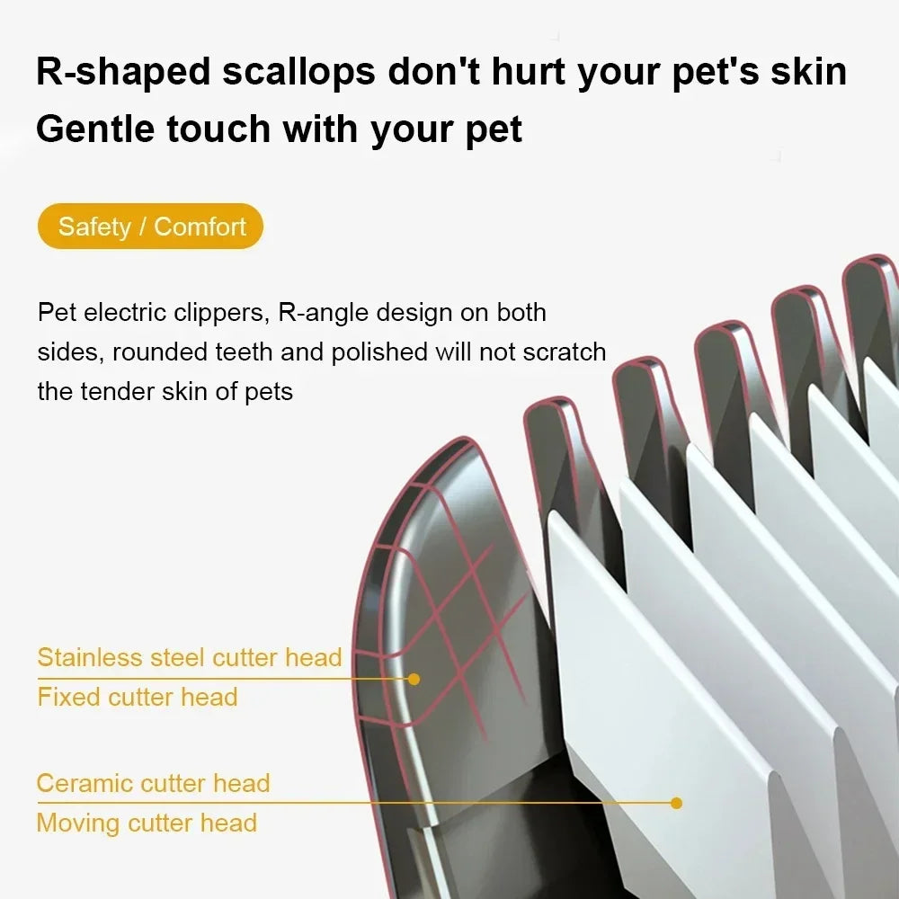 Dog Professional Hair Clipper Set