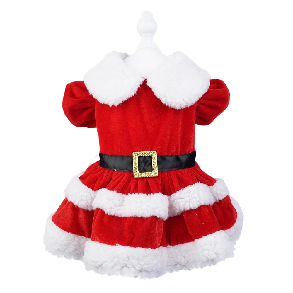 Christmas Dresses for Small Dogs Cats