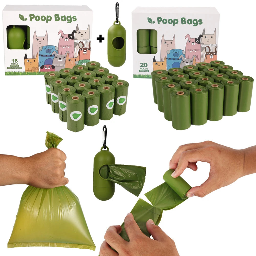 Biodegradable Dog Poop Bags Rolls