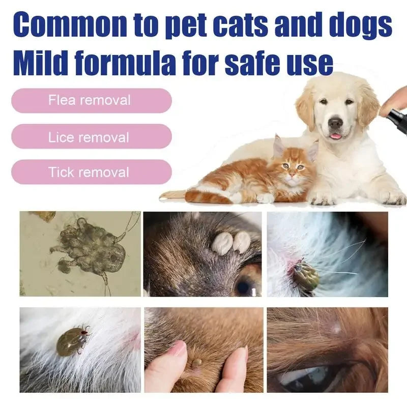 100ml Pet Dog Cat Anti Flea Drops