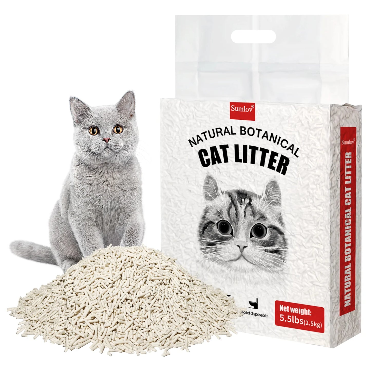 33lbs Sumlov Tofu Cat Litter,