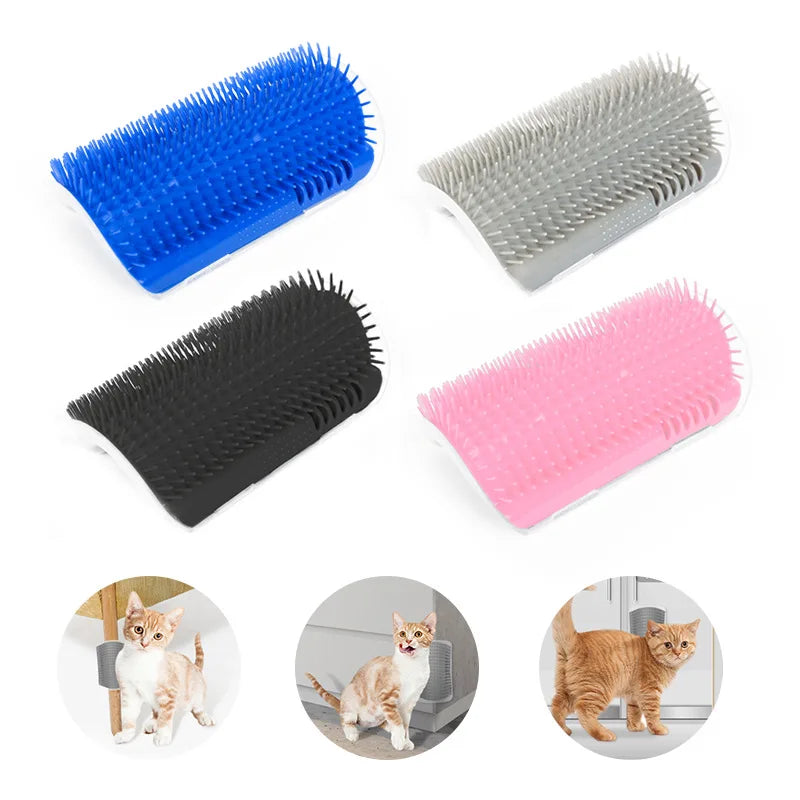 Massage Pet Cat Brush Corner Scrape