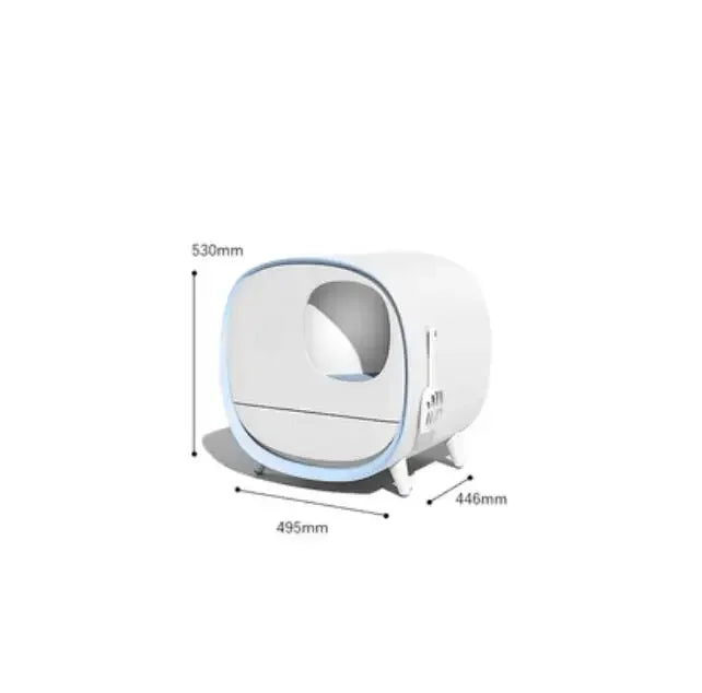 Intelligent Fully EnClosed Toilet Litter Box