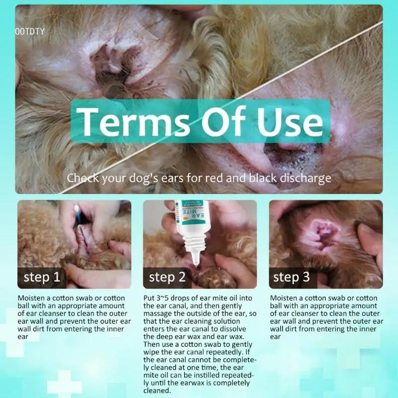 EarMite Oil Treatment For Dogs And Cats