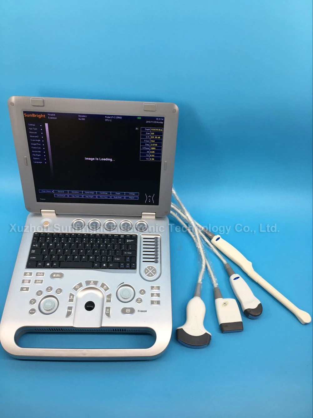 3D 4D VET ultra sound 15" color ultrasound equipment clear images USG machine