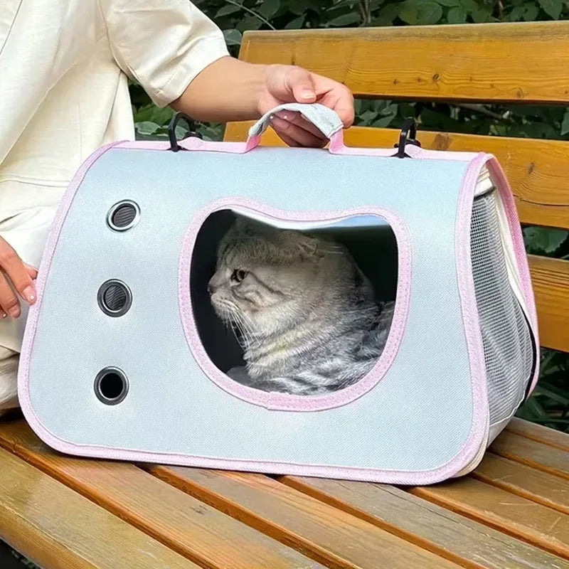 High-capacity Cat Bag Foldable