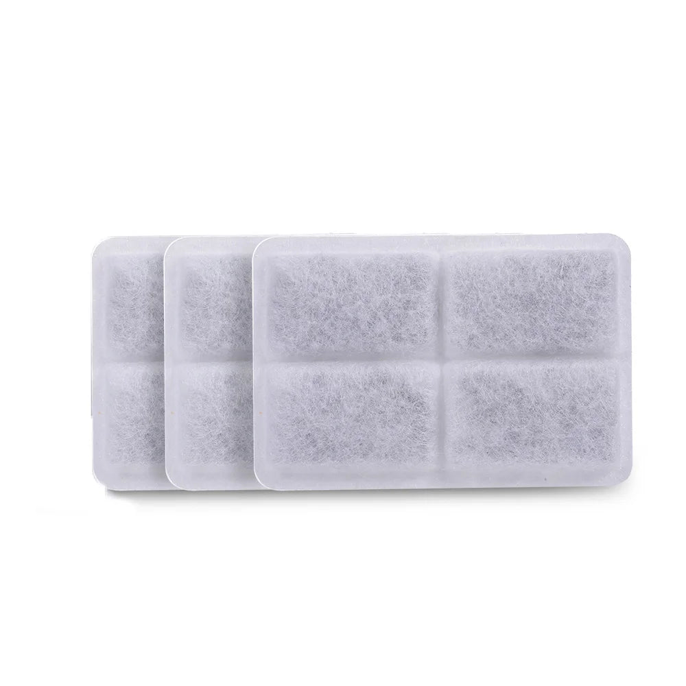 3PCS/4PCS Charcoal Water Filter and Sponge Filter set