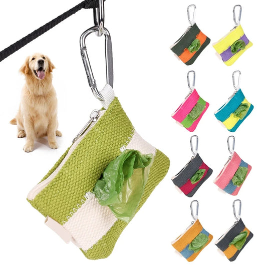 /Pet Poop Bag Holder Hook Pouch