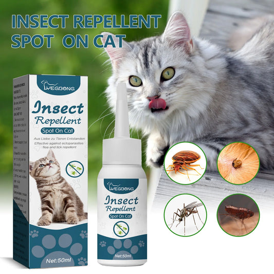 Anti Fleas Ticks Lice Mite Removal Ringworm Treatment Drops