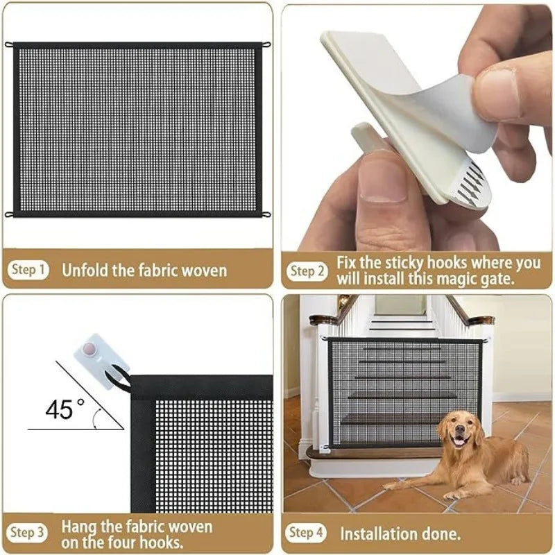 Pet Fence Portable Breathable Isolation Safety Net