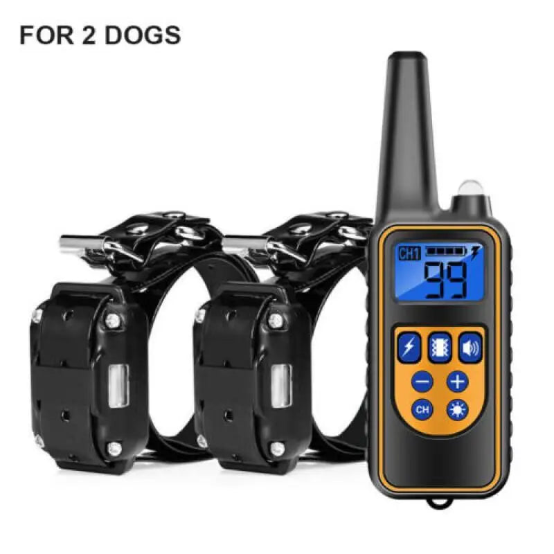 Electric Dog Training Collar Waterproof Pet Remote Control