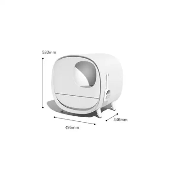 Intelligent Fully EnClosed Toilet Litter Box