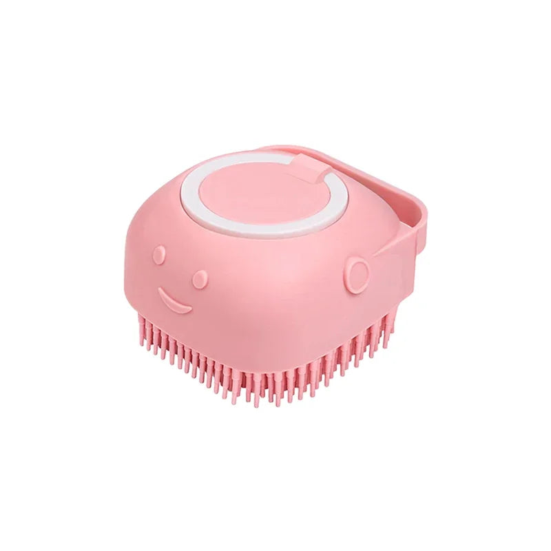 Dog Bath Brush Silicone Pet Shampoo Brush