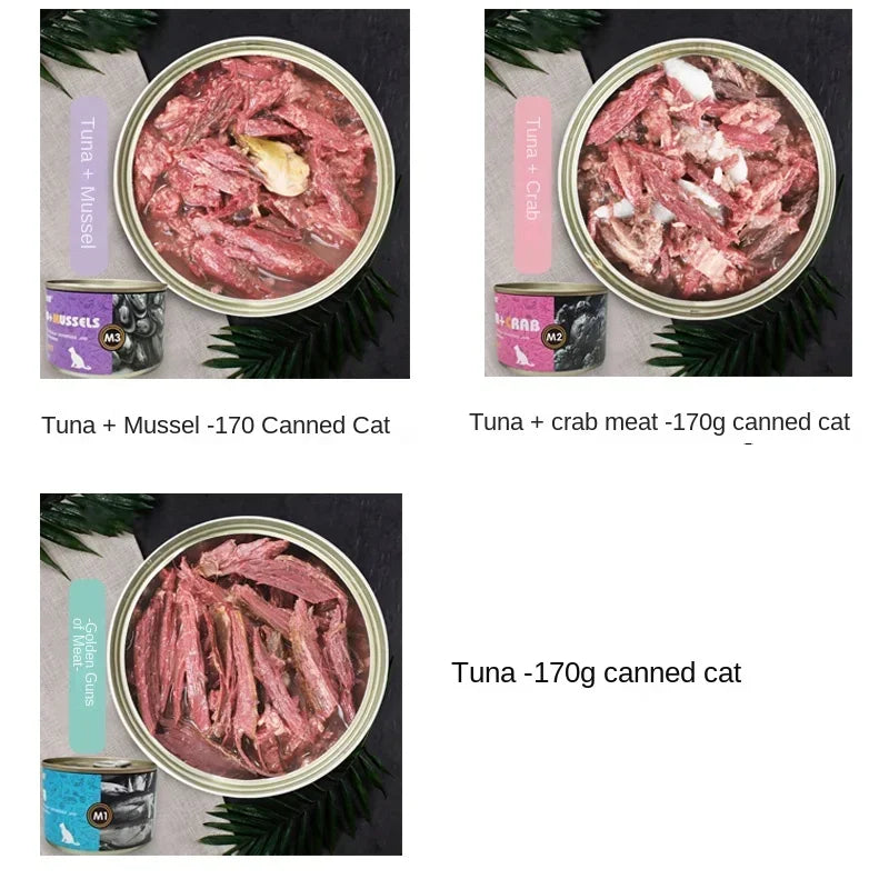 Canned Cat 170g Tuna Cat Snacks