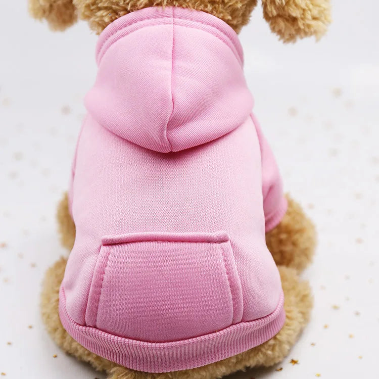 Winter Pet Dog Clothes Hoodies Sweater Puppy Jacket