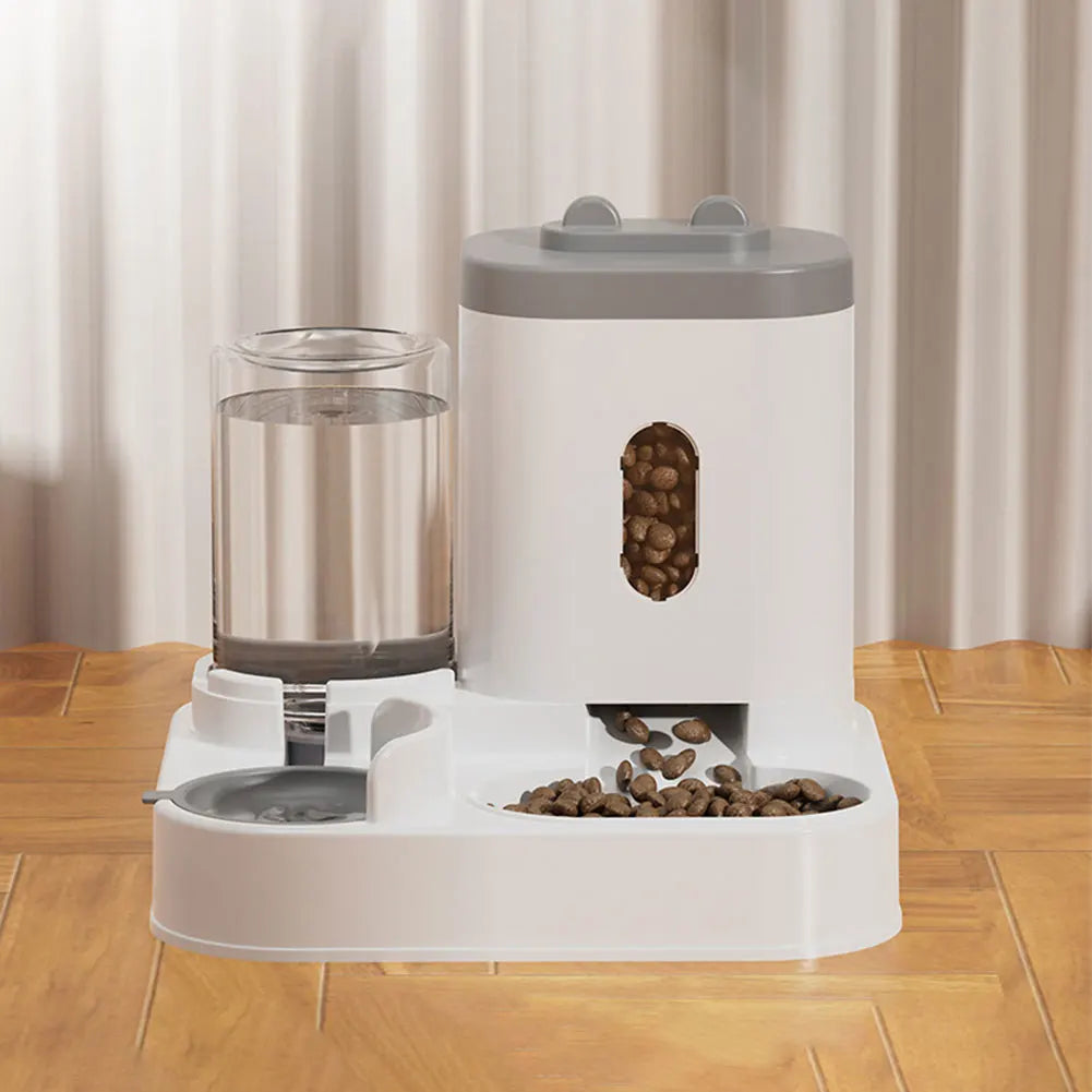 2 in 1 Automatic Cat  and Dog Feeding and Water Dispenser