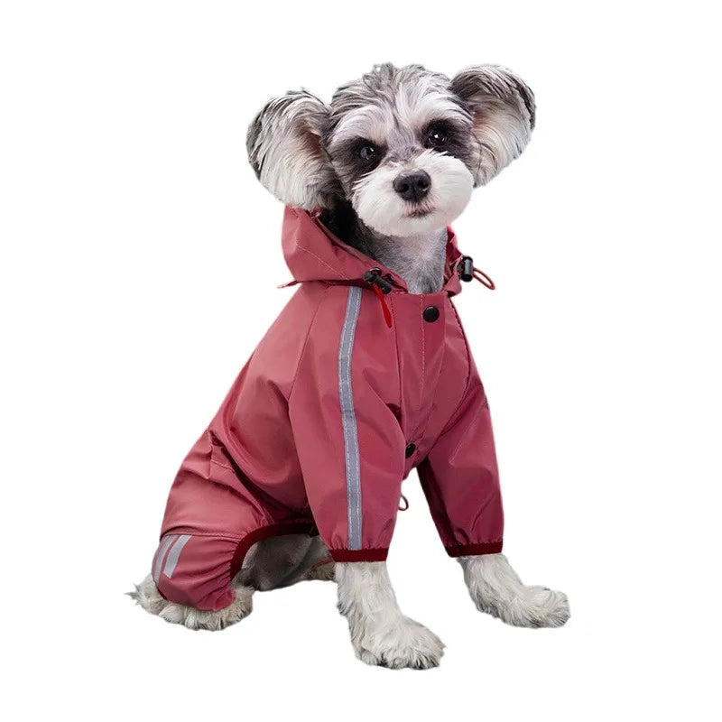 Dog Raincoat Reflective Waterproof