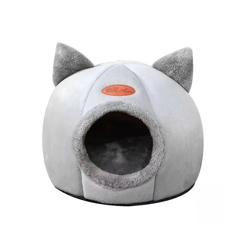 Cat Head Shape Cute And Comfortable Warm Cat House