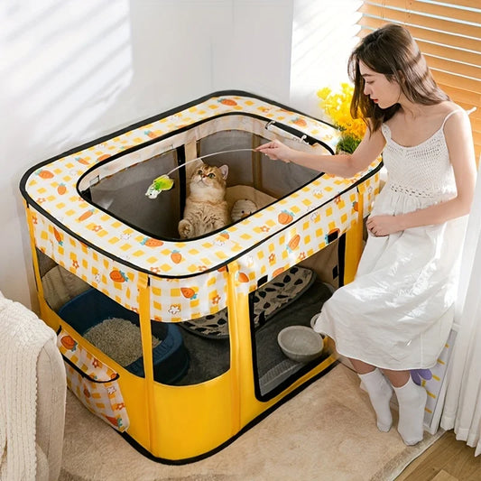 Portable Foldable Pet Playpen