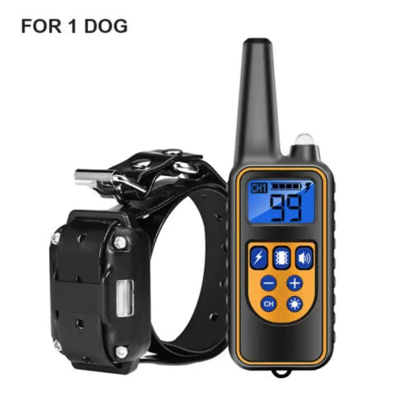 Electric Dog Training Collar Waterproof Pet Remote Control