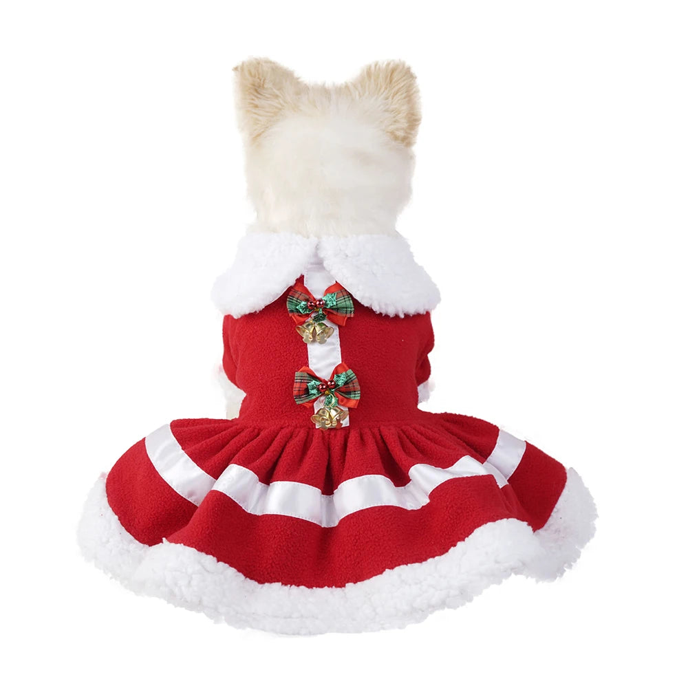 Christmas Dresses for Small Dogs Cats