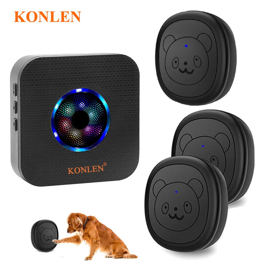 Smart Dog Doorbell Wireless for Potty Training