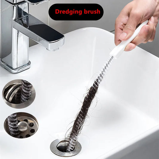 Sink Cleaning Drain Pipe Flexible Clog Remover Tool