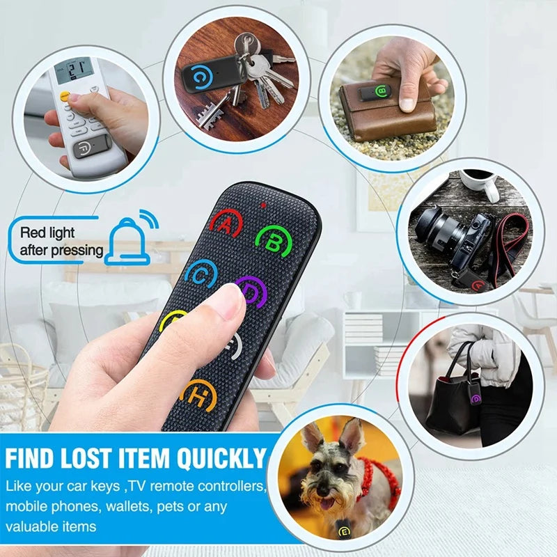 Wireless Smart Tracker With 8 Receivers