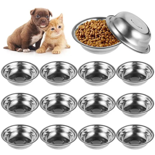 15Pcs/Set Metal Water Replacement Bowls