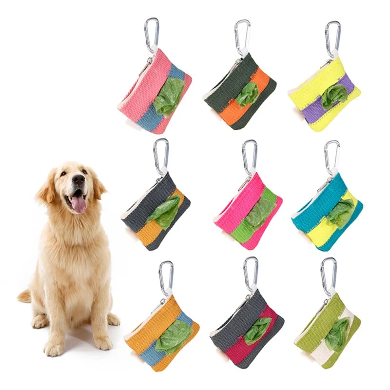 /Pet Poop Bag Holder Hook Pouch