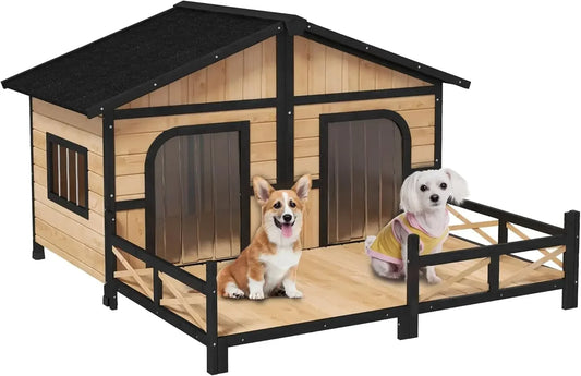 Wooden Large Dog House Outdoor