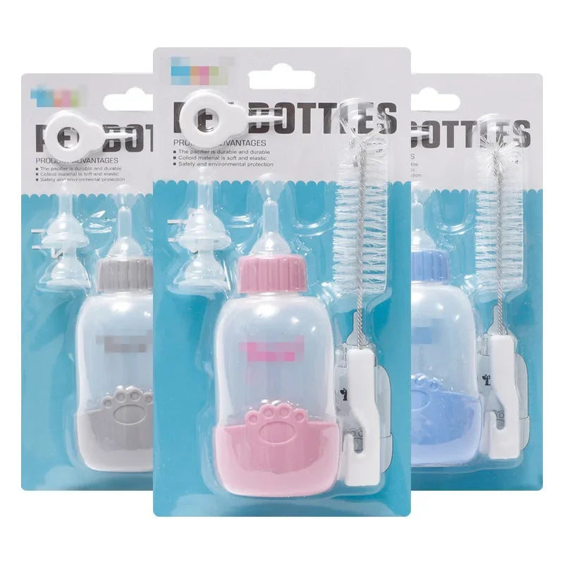 Hot Sale 100ML Puppy Kitten Feeding Granny Bottle Set