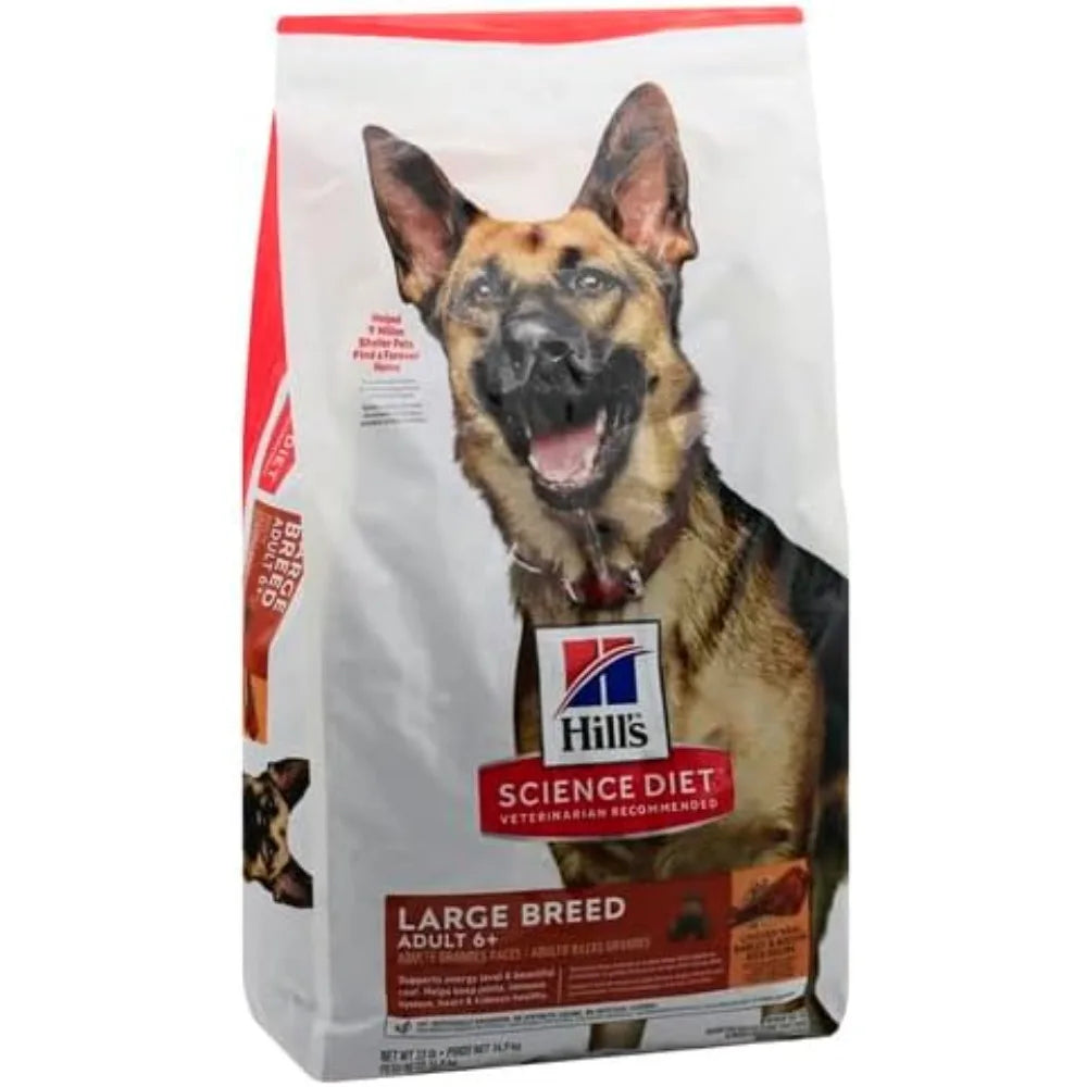 Dry Dog Food, Large Breed Adult 6+ Senior,