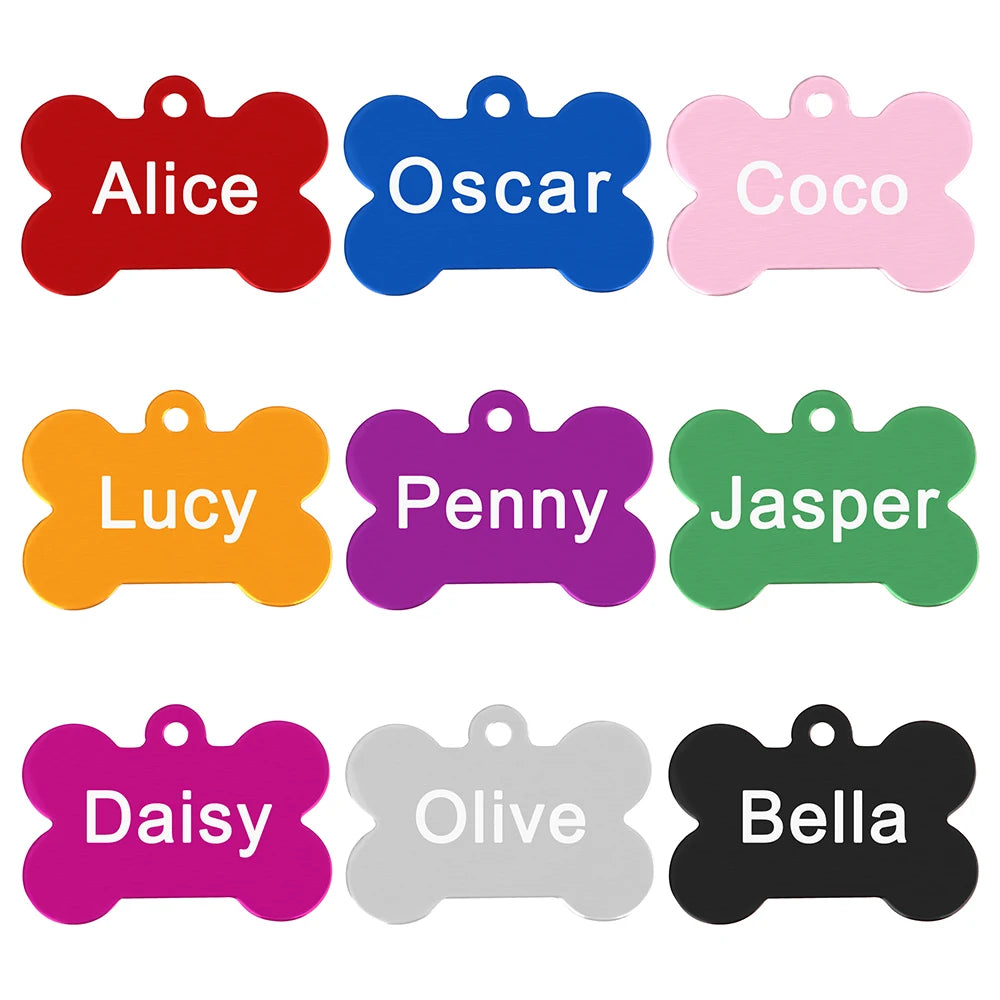 Personalized Dogs Cats ID Tag