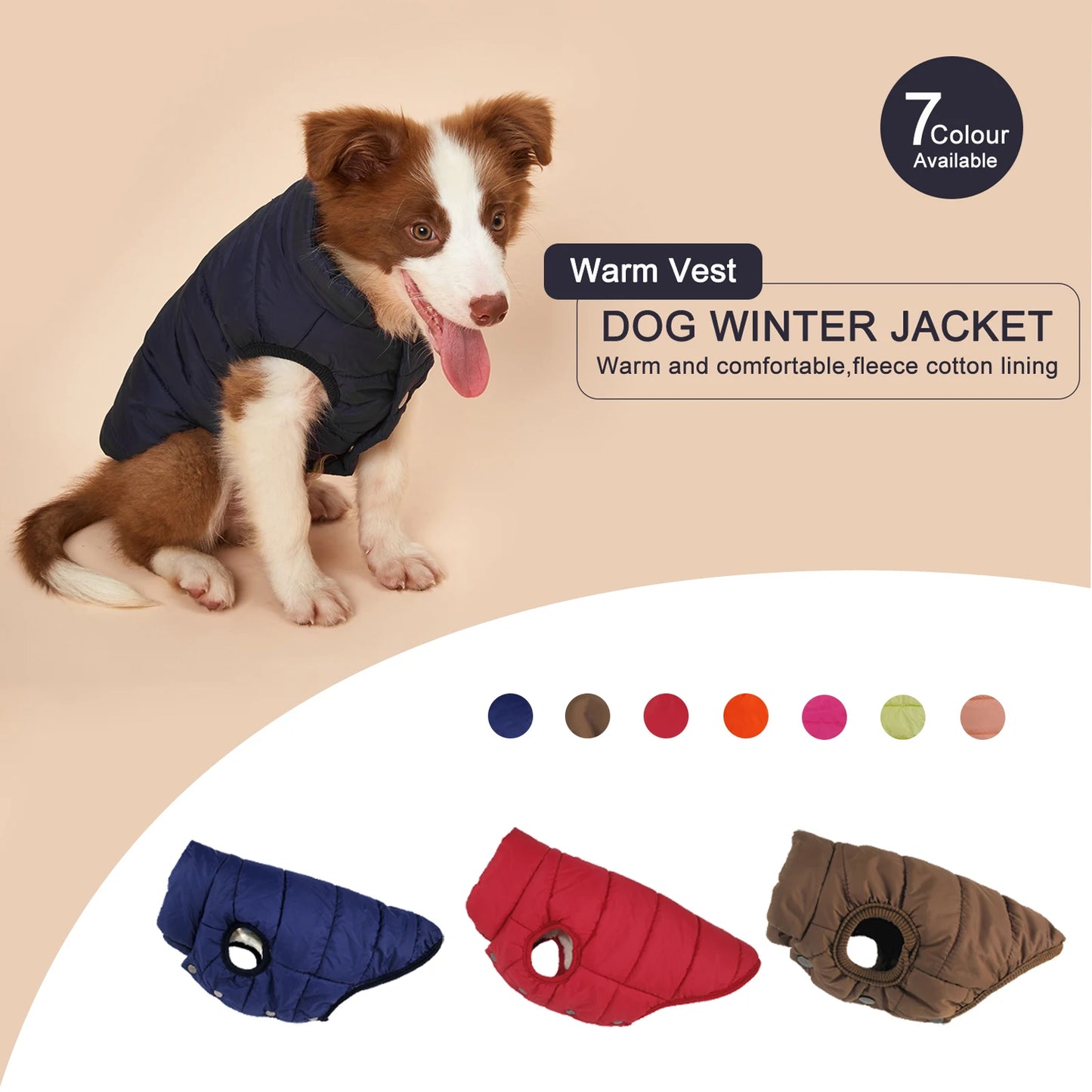 Winter Dog Clothes Outdoor