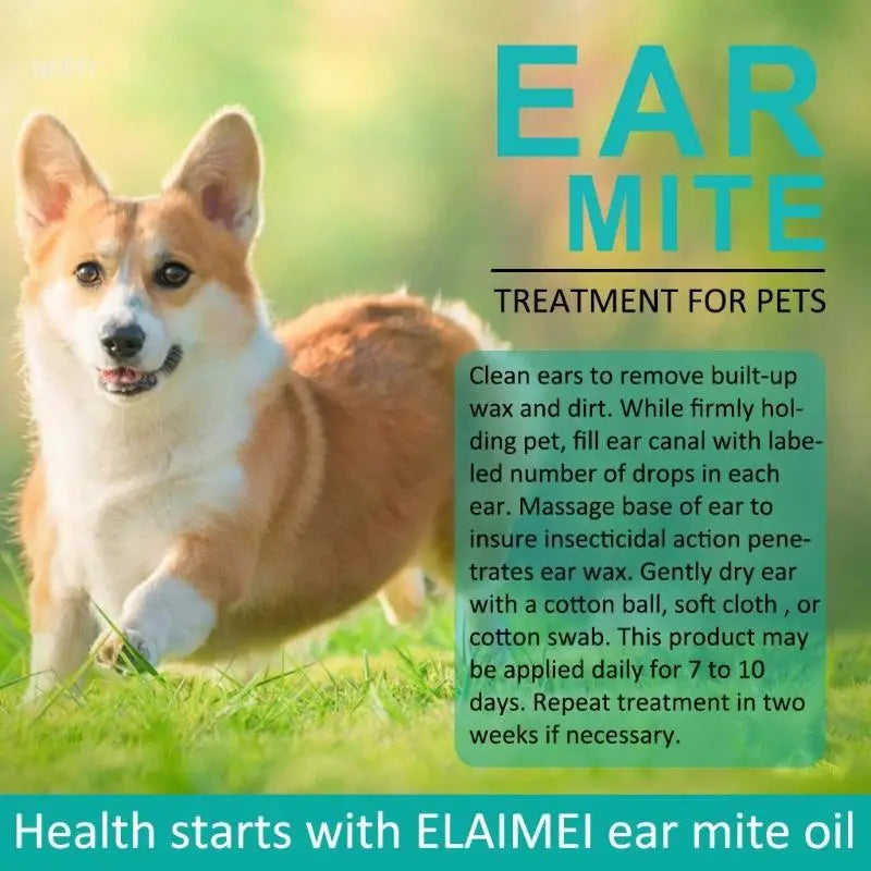 EarMite Oil Treatment For Dogs And Cats