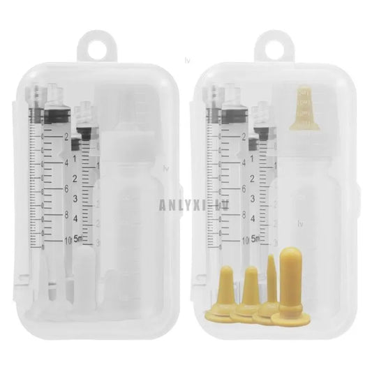 Newborn Pet Feeding Bottle Kit