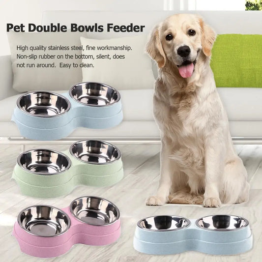 Stainless Steel Pet Food Water Bowls