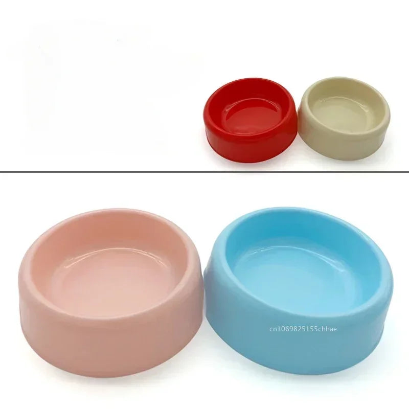 Nordic Style Pet Plastic Bowl