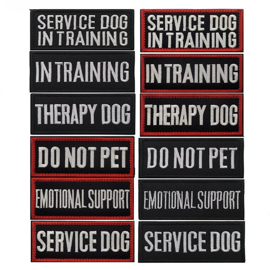 Therapy Dog Security Patches