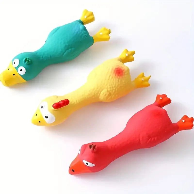 Dog Toys Make a Sound Cooing Chicken Dog Toy