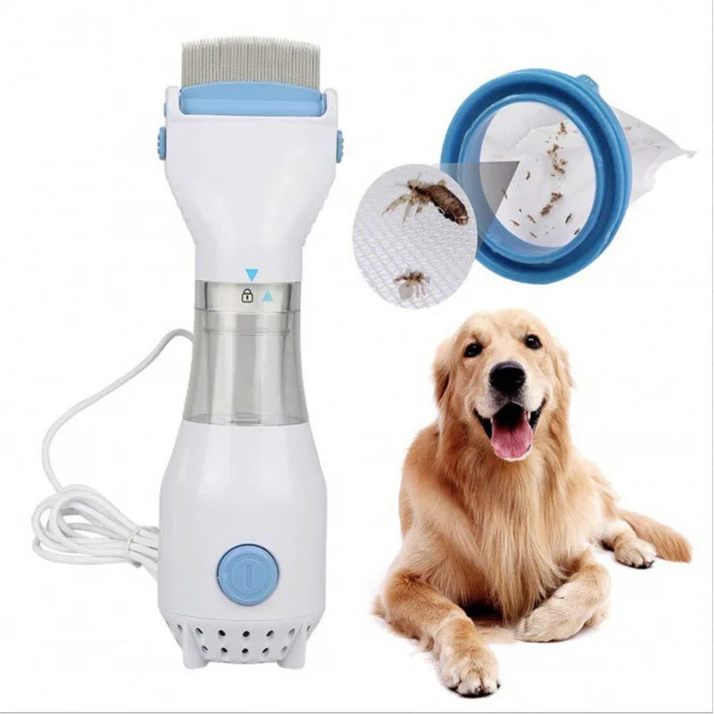 Electric Pet Lice Grabber Comb