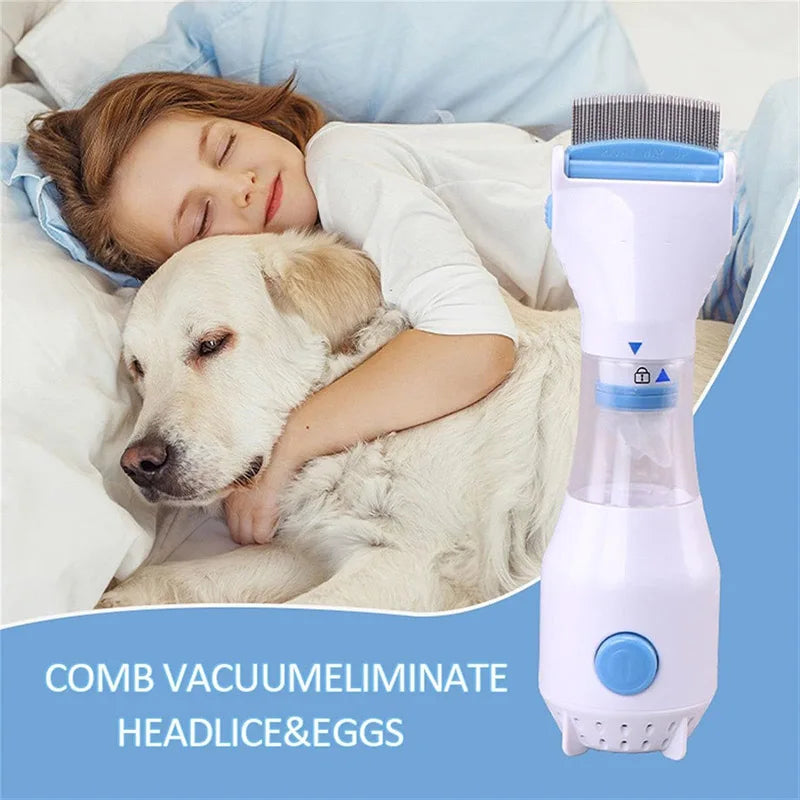 Electric Pet Lice Grabber Comb